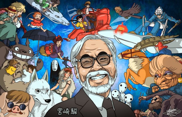 Dibujo de Miyazaki - Anime y memoria histórica