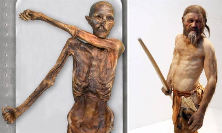 Ötzi, una momia congelada en el hielo de los Alpes