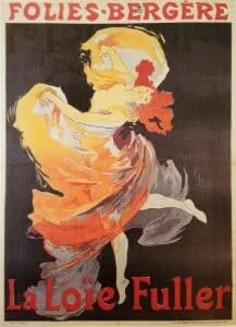 Loïe Fuller bailando en la belle epoque - Biografía y vida
