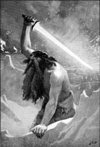 surtur gigante de la mitología nórdica