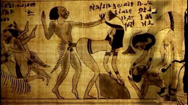 papiro turín escenas eroticas antiguo egipto, sexo en el Antiguo Egipto