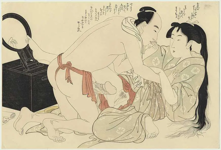 Prelude to Desire Utamaro Galería Ukiyo-e