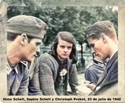 Hans Scholl Sophie Scholl Christoph Probst