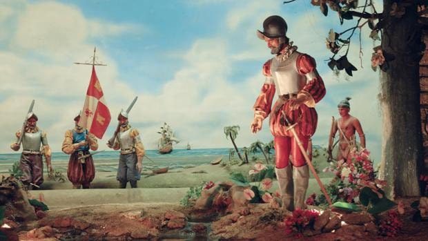 Llegada de Juan Ponce de León a Florida.