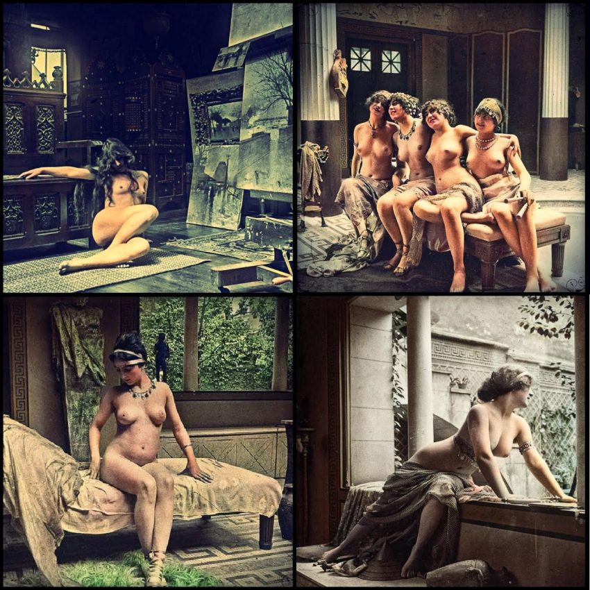 belle époque nudes fotografías desnudos siglo XIX XX
