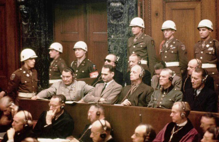 JUICIOS-DE-NUREMBERG altos cargos nazis segunda guerra mundial