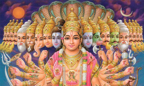 dios Vishnu hindú y sus principales avatares