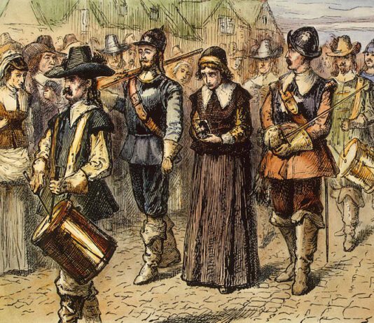 Anne Hutchinson - puritanos en Norteamérica