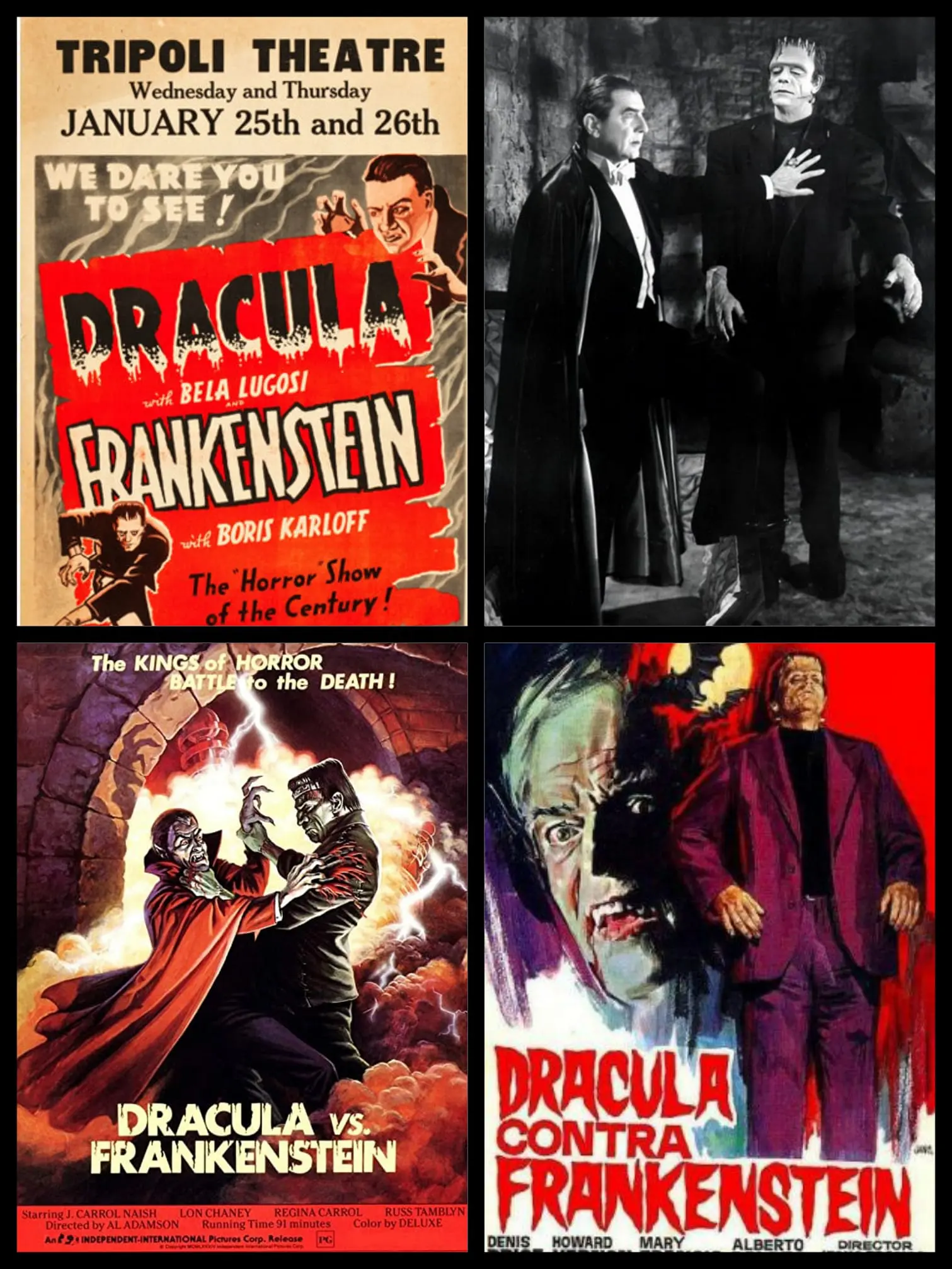 el Vampiro criatura frankenstein