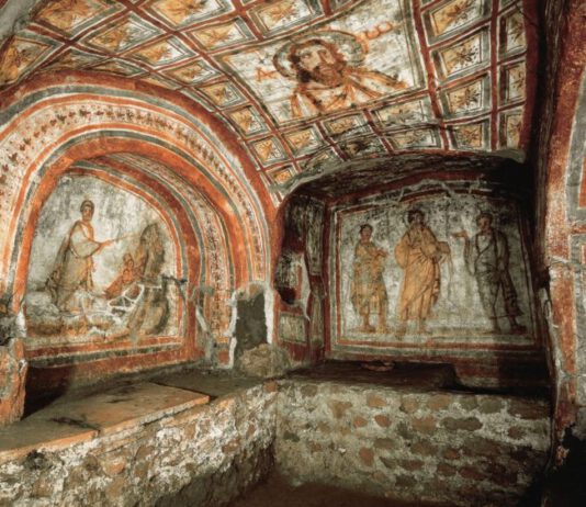 catacumbas cristianas de Roma historia origen