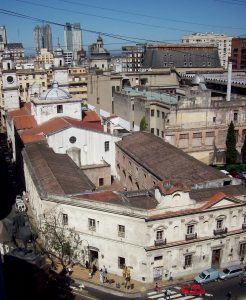 Estado actual de La Manzana de las Luces en el centro de la ciudad de Buenos Aires