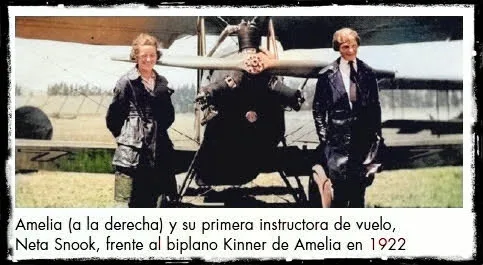 Neta Snook profesora de vuelo de Earhart