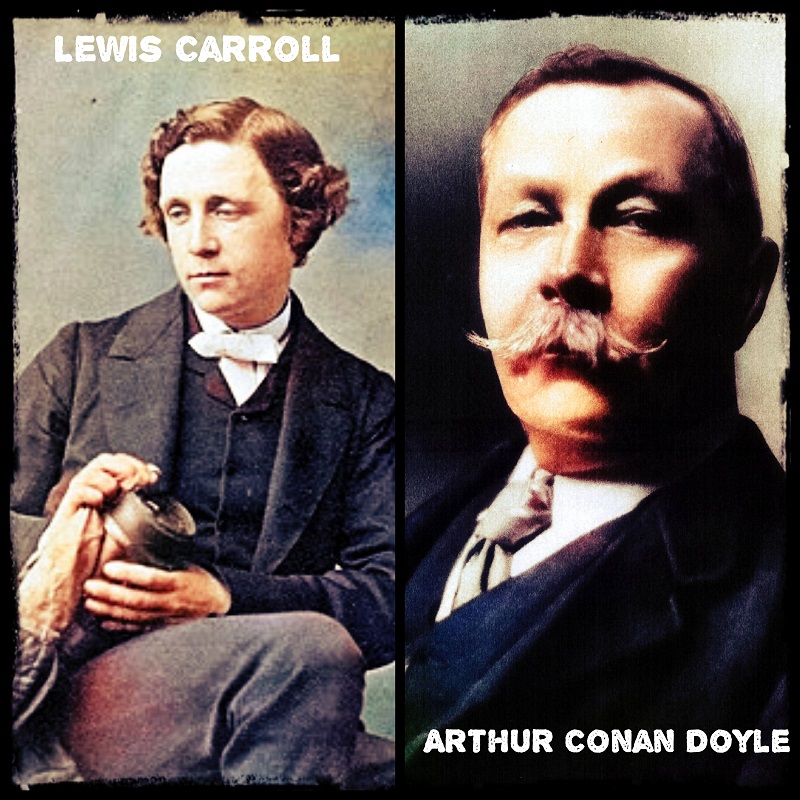 Lewis Carrol Arthur Conan Doyle sospechosos