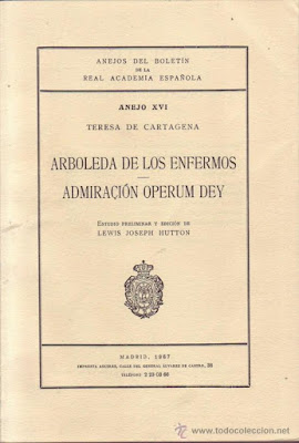 Arboleda de los enfermos y Admiraçión Operarum Dey.