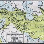 Imperio Aqueménida hacia el 500 a. C.