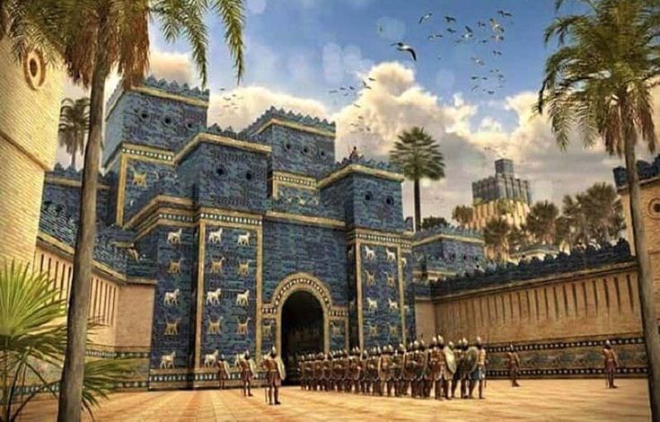 Puerta de Isthar Babilonia