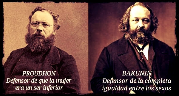 Anarquismo Proudhon y Bakunin