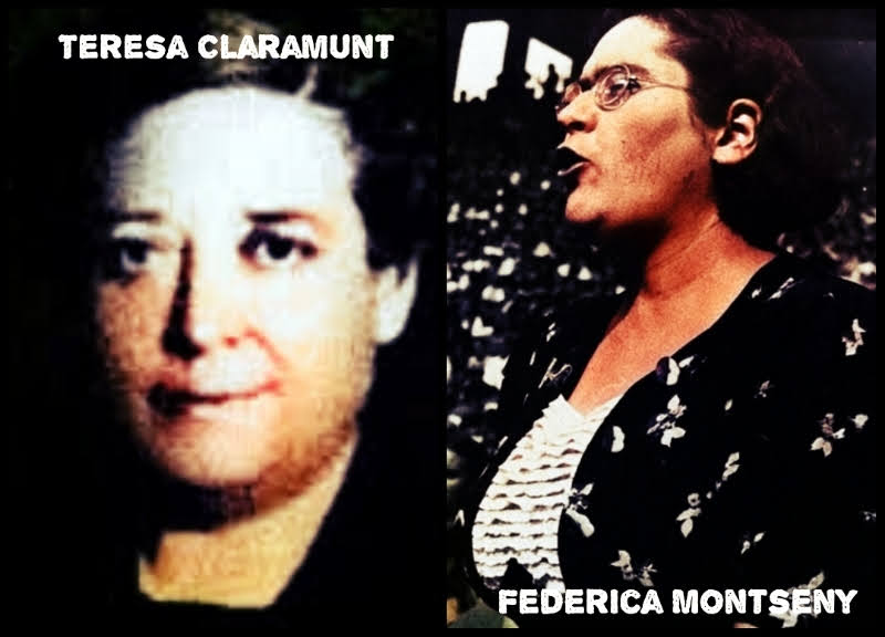 Teresa Claramunt y Federica Montseny