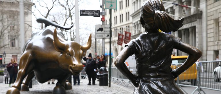 mujeres brókers en Wall Street