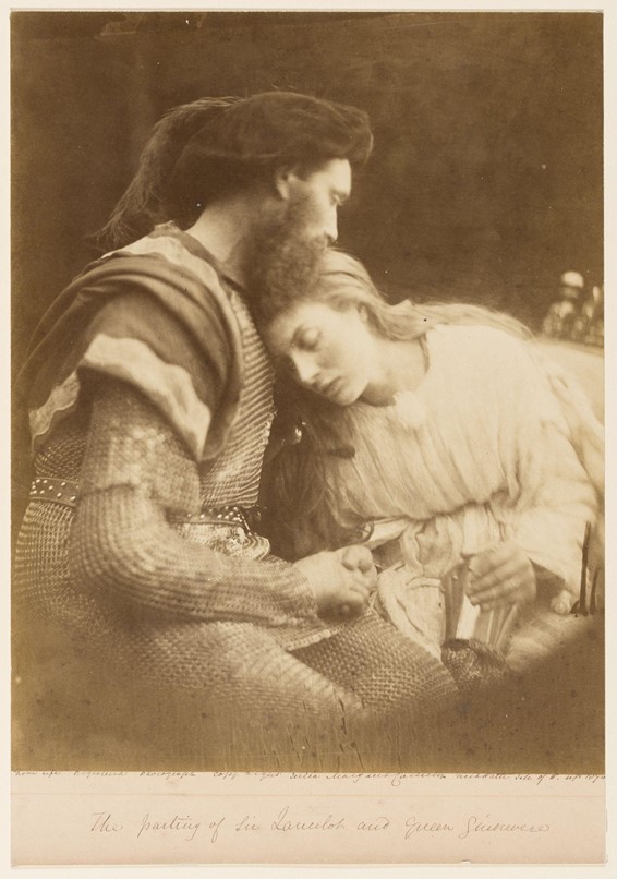 La separación de Sir Lancelot y la Reina Ginebra 1874 Cameron