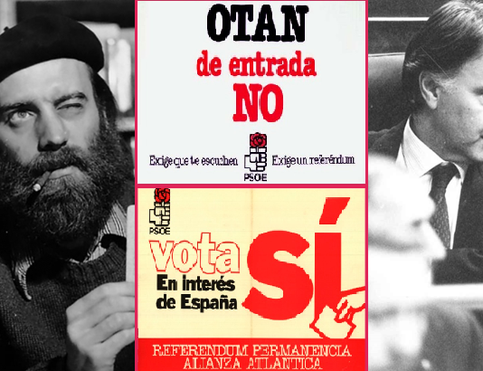 javier krahe cuervo ingenuo OTAN PSOE censura