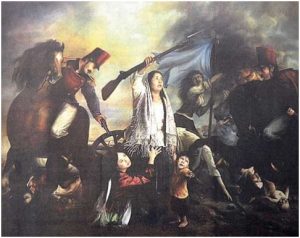 Batalla de la colina de San Sebastián Heroínas de la Coronilla