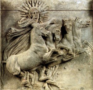 Relieve del dios solar Helios Heliópolis: la ciudad de los esclavos contra el poder de Roma